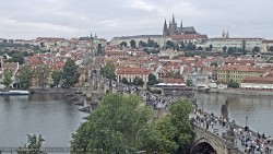 Zamek Praski, Most Karola, Wełtawa