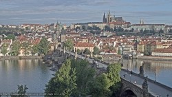 Pražský hrad, Karlův most, Vltava