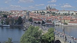 Pražský hrad, Karlův most, Vltava