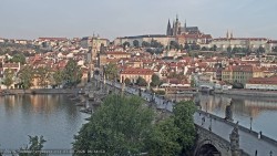 Pražský hrad, Karlův most, Vltava