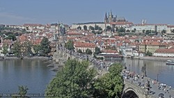 Pražský hrad, Karlův most, Vltava