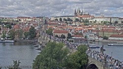 Pražský hrad, Karlův most, Vltava