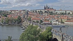 Pražský hrad, Karlův most, Vltava