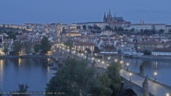 Pražský hrad, Karlův most, Vltava