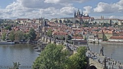 Pražský hrad, Karlův most, Vltava