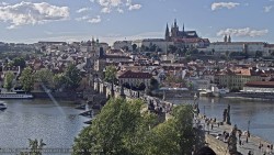 Pražský hrad, Karlův most, Vltava