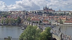 Pražský hrad, Karlův most, Vltava