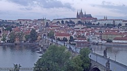 Pražský hrad, Karlův most, Vltava
