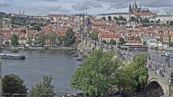 Pražský hrad, Karlův most, Vltava