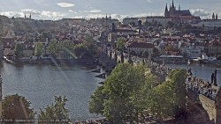 Pražský hrad, Karlův most, Vltava