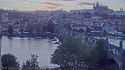 Pražský hrad, Karlův most, Vltava