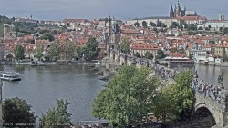 Pražský hrad, Karlův most, Vltava