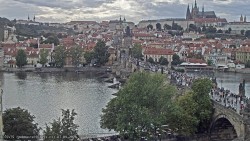 Pražský hrad, Karlův most, Vltava