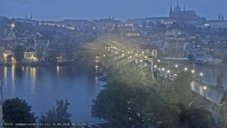 Pražský hrad, Karlův most, Vltava