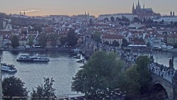 Pražský hrad, Karlův most, Vltava