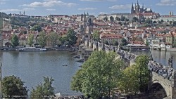 Pražský hrad, Karlův most, Vltava