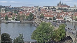Pražský hrad, Karlův most, Vltava