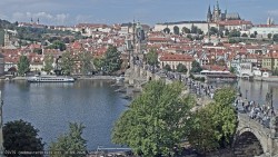 Prager Burg, Karlsbrücke, Moldau
