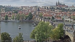 Prager Burg, Karlsbrücke, Moldau