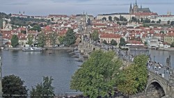 Pražský hrad, Karlův most, Vltava