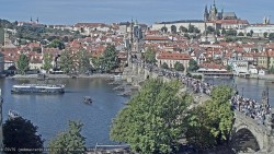 Pražský hrad, Karlův most, Vltava