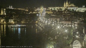 Miasto Praga - Zamek Praski, Most Karola, Wełtawa - 22.9.2026 v 21:45 Miasto Praga - Zamek Praski, Most Karola, Wełtawa - 22.9.2026 v 21:45