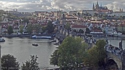 Pražský hrad, Karlův most, Vltava