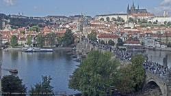 Pražský hrad, Karlův most, Vltava