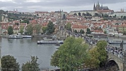 Pražský hrad, Karlův most, Vltava