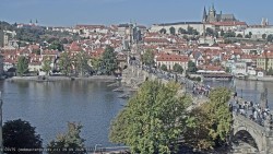 Pražský hrad, Karlův most, Vltava