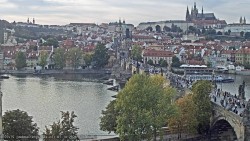 Pražský hrad, Karlův most, Vltava