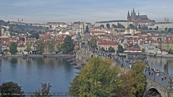 Pražský hrad, Karlův most, Vltava