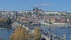 Pražský hrad, Karlův most, Vltava