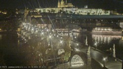 Pražský hrad, Karlův most, Vltava