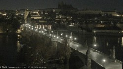 Pražský hrad, Karlův most, Vltava