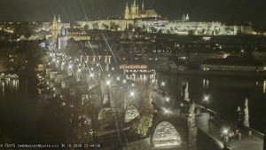 City of Prague - Prague Castle, Charles Bridge, Vltava - 30.10.2026 v 22:45 City of Prague - Prague Castle, Charles Bridge, Vltava - 30.10.2026 v 22:45