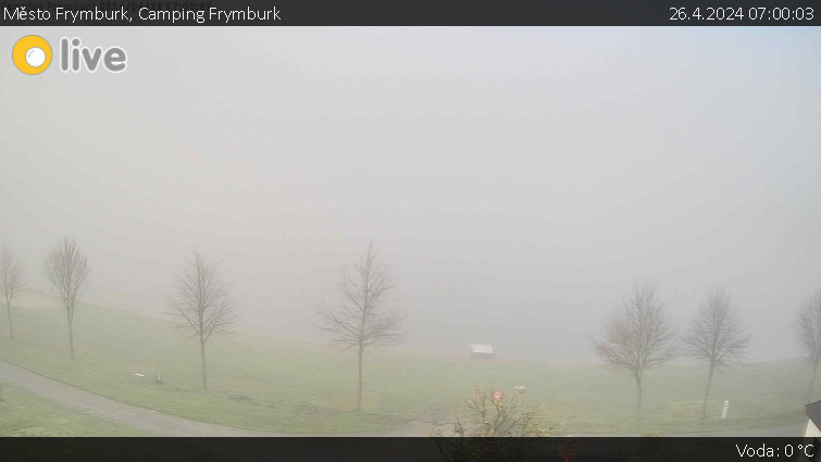 Město Frymburk - Camping Frymburk - 26.4.2024 v 07:00