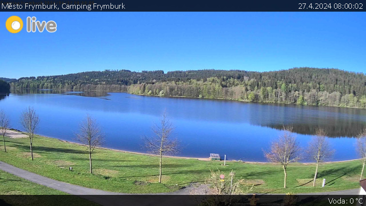 Město Frymburk - Camping Frymburk - 27.4.2024 v 08:00