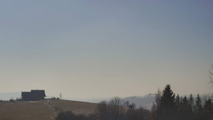 Skiareál Troják - Troják, Maruška - panorama - 2.3.2023 v 12:02