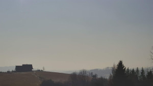 Skiareál Troják - Troják, Maruška - panorama - 2.3.2023 v 13:02