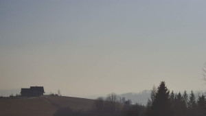 Skiareál Troják - Troják, Maruška - panorama - 2.3.2023 v 15:02