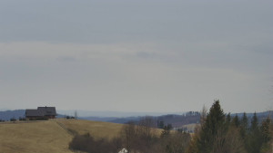 Skiareál Troják - Troják, Maruška - panorama - 8.3.2023 v 17:03