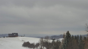Skiareál Troják - Troják, Maruška - panorama - 11.3.2023 v 14:03