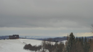 Skiareál Troják - Troják, Maruška - panorama - 11.3.2023 v 15:03