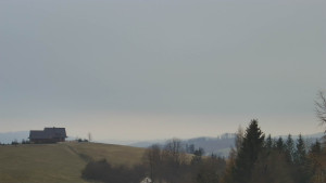 Skiareál Troják - Troják, Maruška - panorama - 4.4.2023 v 07:03