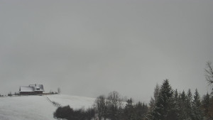 Skiareál Troják - Troják, Maruška - panorama - 8.4.2023 v 11:03