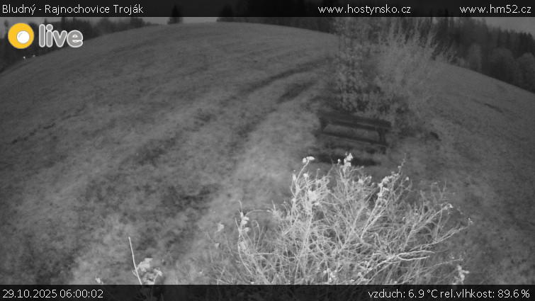 Bludný - Rajnochovice Troják - Bludný - Rajnochovice Troják  - 29.10.2025 v 06:00 Bludný - Rajnochovice Troják - Bludný - Rajnochovice Troják  - 29.10.2025 v 06:00