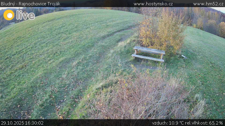 Bludný - Rajnochovice Troják - Bludný - Rajnochovice Troják  - 29.10.2025 v 16:30 Bludný - Rajnochovice Troják - Bludný - Rajnochovice Troják  - 29.10.2025 v 16:30
