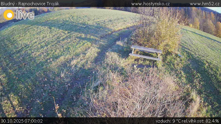 Bludný - Rajnochovice Troják - Bludný - Rajnochovice Troják  - 30.10.2025 v 07:00 Bludný - Rajnochovice Troják - Bludný - Rajnochovice Troják  - 30.10.2025 v 07:00