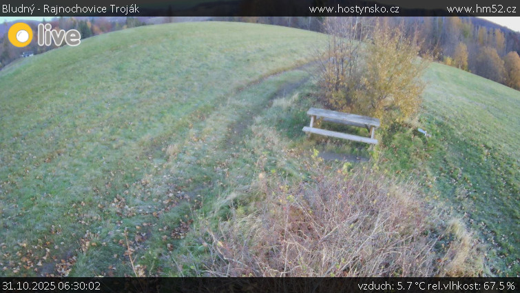 Bludný - Rajnochovice Troják - Bludný - Rajnochovice Troják  - 31.10.2025 v 06:30 Bludný - Rajnochovice Troják - Bludný - Rajnochovice Troják  - 31.10.2025 v 06:30